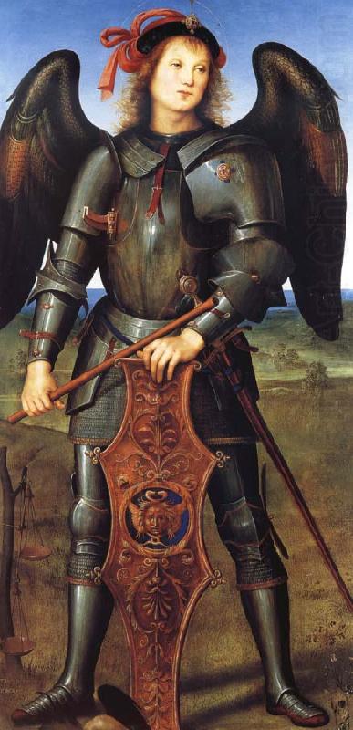 The Archangel Michael, Pietro Perugino